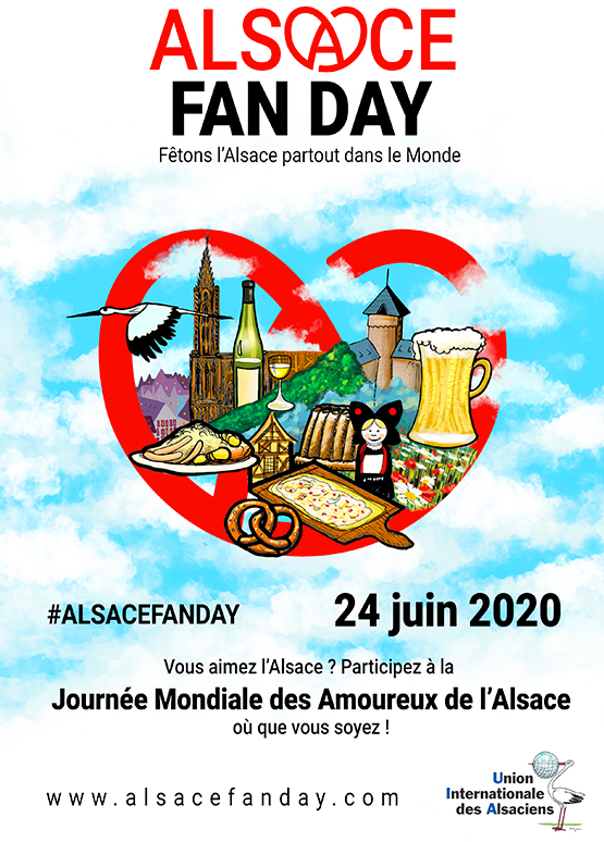 Affiche officielle de l'Alsace Fan Day 2020