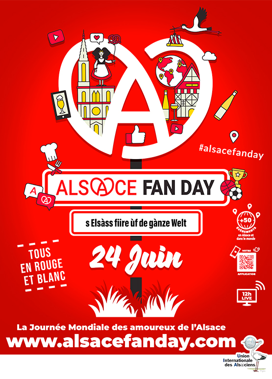 Affiche de la 6ème édition de l'Alsace Fan Day